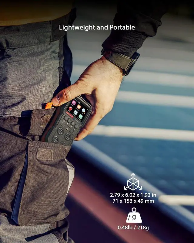 Alt view image 6 of 7 - 4 in 1 Gas Leak Detector, Monitor Multi Gas Alarm Sniffers Combustible, Natural, Methane, Propane, Carbon Monoxide, Hydrogen Sulfide, Oxygen for Home, RV, Sewer