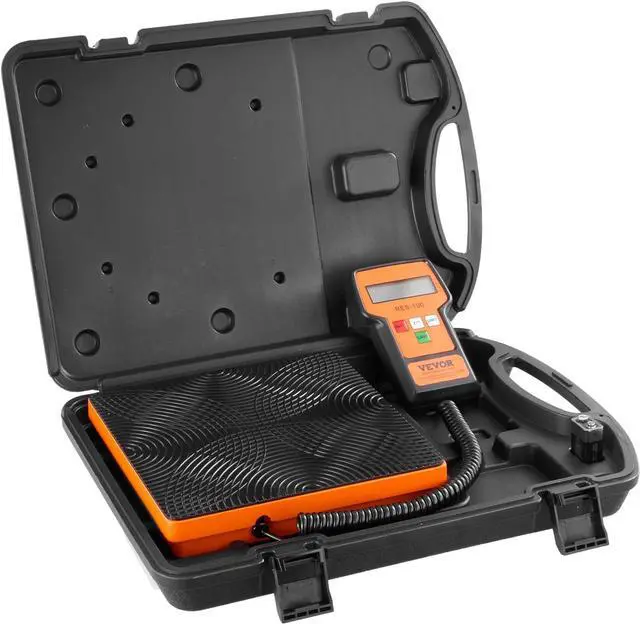 Main image of Refrigerant Scale 220 LBS HAVC Charging Recovery Freon Scale, with Wired Remote Control, 5g High Precision Electronic Digital Recovery Weight Scale with Case and Dry Battery