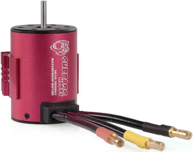 Alt view image 3 of 7 - Surpass Hobby 3650 Brushless Motor and ESC Combo, 3900KV Brushless Motor and 60A ESC for 1/10 Scale RC Car Truck Indispensable Accessory for Modification Enthusiasts