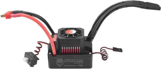 Main image of 120A Brushless ESC Waterproof Electric Speed Controller for 1/8 1/10 RC Truck Off-Road Car
