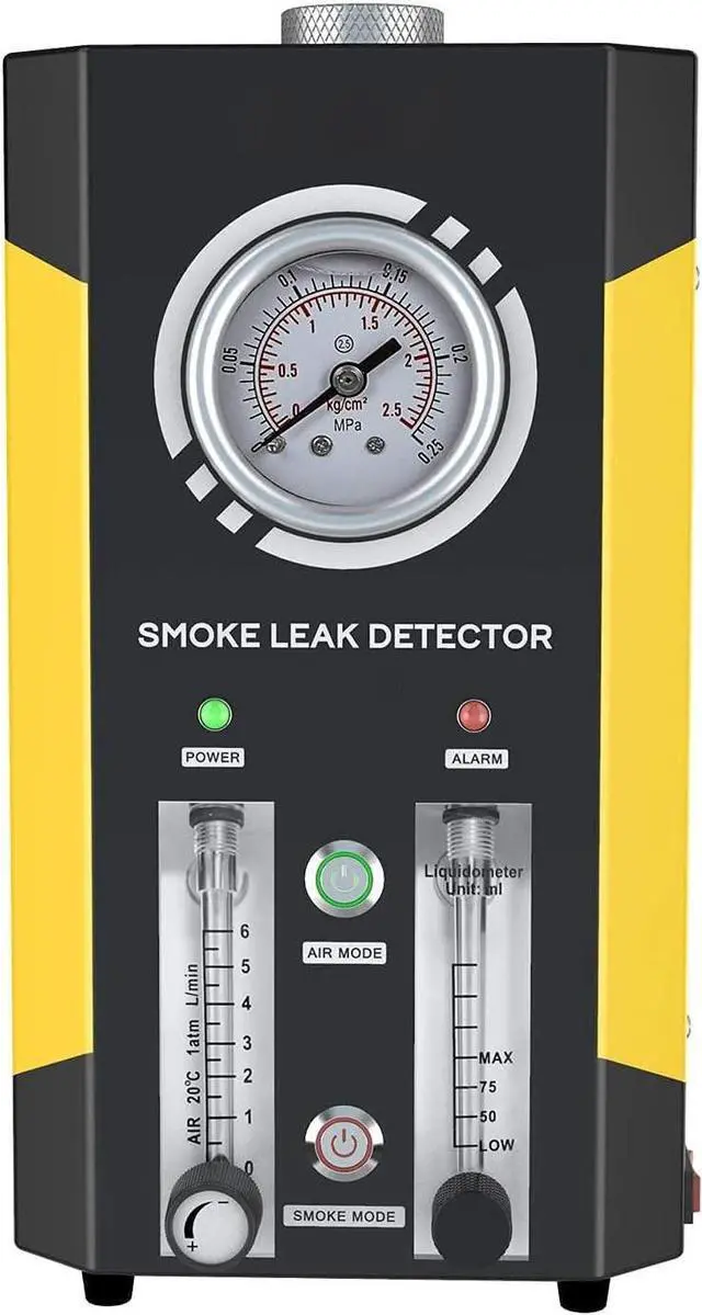 Main image of Car Smoke Machine, EVAP Smoke Leak Detector, Fuel Leakage Diagnostic Tester, Smoke/AIR Mode Car Conduit Pipe System Leakage Tester,EVAP Smoke Leak Tester for 12V Vehicle Boat with FlowMeter