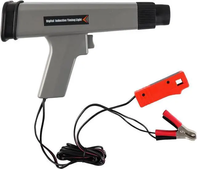 Alt view image 7 of 7 - KT60 Digital Timing Light, LED Display 12V Automotive Ignition Timing Light for 9V-16V Ignition System Strobe Lamp Detector, Portable Timing Check Auto Vehicle Motorcycle Marine Repair Tool