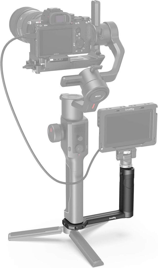 Alt view image 7 of 7 - Aluminum Side Handle Fits for DJI Ronin-S/SC/RS 2/RSC 2/RS 3/RS 3 Pro/RS 3 Mini/RS 4/RS 4 Pro & for ZHIYUN Crane 2S/2/V2 & for MOZA Air 2/AirCorss 2 Gimbals - 2786