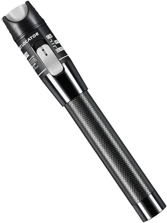 Main image of Fault Locator, 80KM 80mW Fiber Optic Cable Tester Meter VFL Red Light Pen Light Source Testers (80 KM)