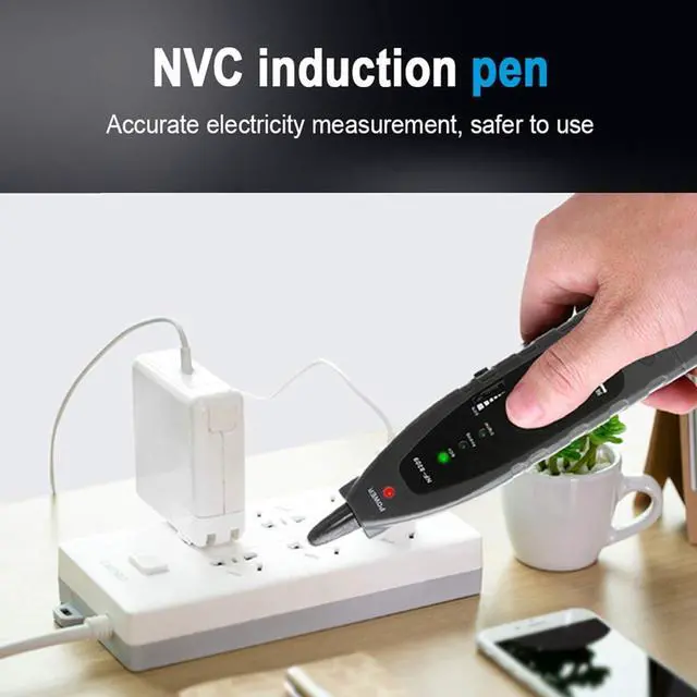 Alt view image 7 of 7 - Network Cable Tester, Poe Cable Tester for CAT5e/CAT6/CAT6a, Ethernet Network Tester with NCV, NF-8209 Network Cable Tracker, Test Fault Distance Location and Length Measurement by TDR
