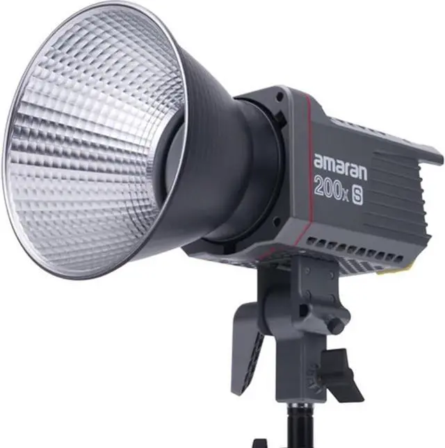 Alt view image 2 of 7 - 200X-S Cob Led Video Light Bicolor 2700K-6500K,250W,51600Lux1M,App Control,9 pre Programmed Lighting Effects,Ultra Silent Fan
