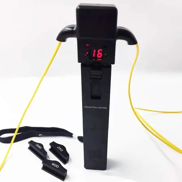 Alt view image 2 of 6 - JW3306B Live Optical Fiber Identifier with Wave Respond 800-1700nm All-Metal Enclosure Singe Power Test Rang: -50~10dBm