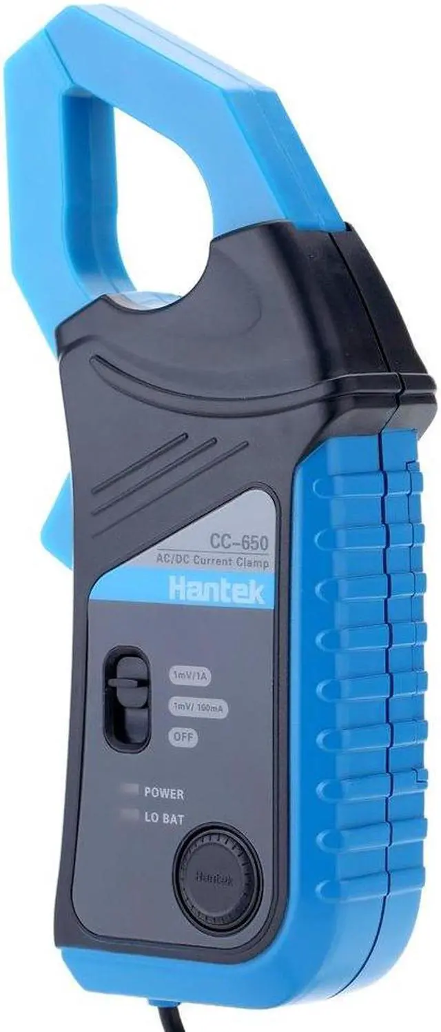 Main image of CC650 AC/DC Current Clamp 400Hz Bandwidth, 1mV/10mA, 650A Auto Oscilloscopes and DMMs, BNC Plug