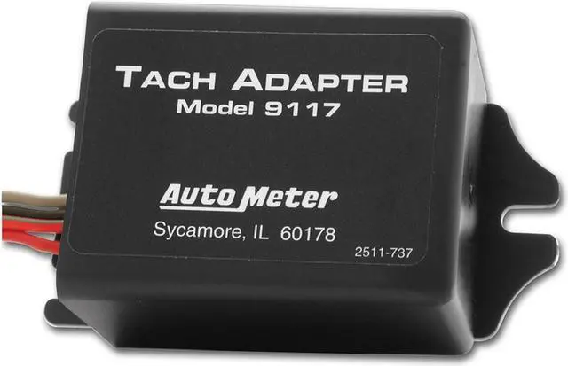 Main image of Meter 9117 Tachometer Adapter, Black