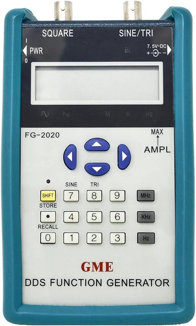 Alt view image 2 of 2 - FG-2020 20MHz Handheld Portable High Precision Dual Channel DDS Signal Function Generator, Designed and Engineered in the USA
