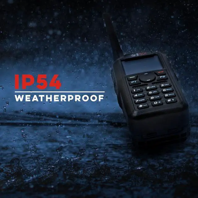 Alt view image 7 of 7 - DMR-6X2 PRO DMR & Analog Two-Way Radio (Bluetooth + GPS) USB-C Battery  7W VHF/UHF (136-174MHz & 400-480MHz), Encryption, Talker Alias, APRS, Roaming, Voice Recording, with Accessory Kit