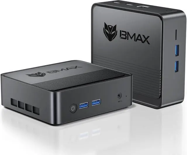 Main image of B3 Mini PC,  N5095(Up to 2.9GHz), 8GB DDR4 RAM/256GB SSD, Mini Desktop Computer 4K Dual Screen Display Push-Pull Cover WiFi5/Dual HDMI/USB 3.0/BT4.2 Micro Pc Mini Computer