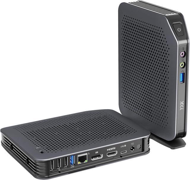 Mini PC, Intel 12th Gen Alder Lake- N100(up To 3.4GHz), 16GB DDR4 RAM 512GB M.2 SSD, Desktop Computer Support 4K Dual Display/USB3.2/Type