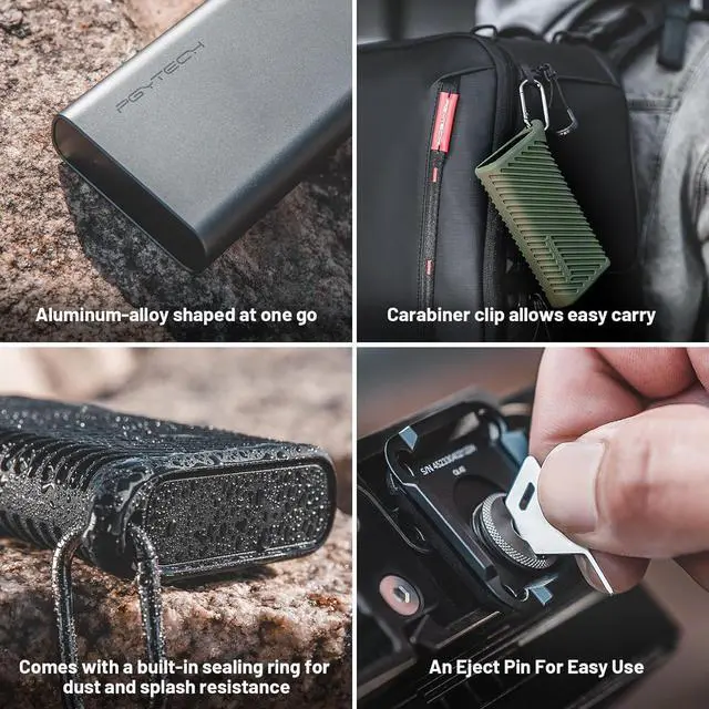 Alt view image 5 of 7 - Createmate CFexpress Type B Card Reader Case USB 3.2 Gen 2 10Gbps SD Card Reader for Photographers