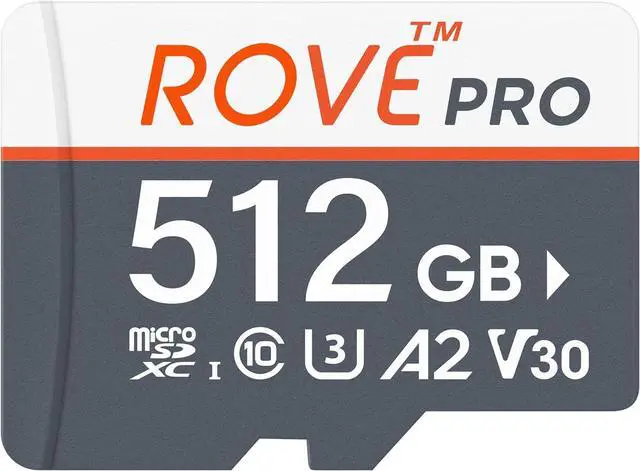 Main image of Micro SD Card microSDXC 512GB Memory Card with Full-Size SD Adapter 100MB/s Read Speed, C10, U3, V30, 4K, A2 for Dash Cam, Android Smart Phones, Tablets, Games