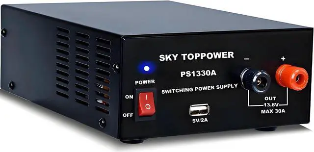 13.8V 30A DC Power Supply for Ham Radio,30 Amp Compact