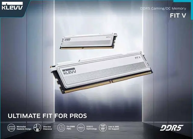 Alt view image 2 of 7 - DDR5 32GB (2x16GB) 6000MHz CL32 1.35V Gaming Desktop Ram Memory SK Hynix Chip XMP 3.0 / AMD Expo Ready (KD5AGU880-60A320F)