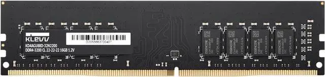 Main image of DDR4 32GB (2x16GB) 3200MHz CL21 1.2V UDIMM Desktop Ram Memory (KD4AGUA80-32N220D)