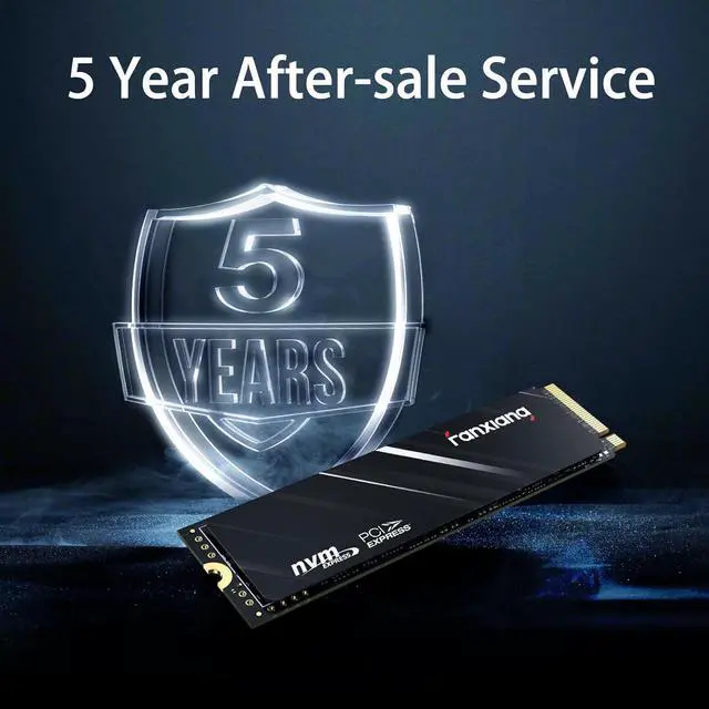 Alt view image 7 of 7 - S501Q SSD 1TB PCle 3.0x4 Internal Solid State Drive, NVMe M.2 2280 Internal Solid State Drive, SLC Cache 3D NAND QLC Up to 3600MB/s for Laptop and PC Desktops