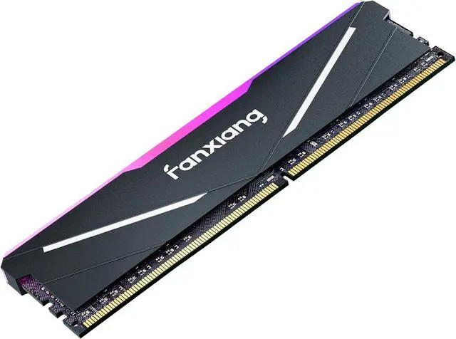 Main image of RGB DDR4 RAM 16GB (2x8GB) 3600MHz CL18 V1.35, Desktop Gaming Machine Overclocking Memory, Intel XMP 2.0 & AMD Compatible - Black