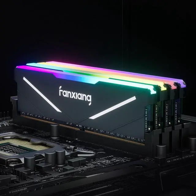 Alt view image 7 of 7 - RGB DDR4 RAM 16GB (2x8GB) 3600MHz CL18 V1.35, Desktop Gaming Machine Overclocking Memory, Intel XMP 2.0 & AMD Compatible - Black