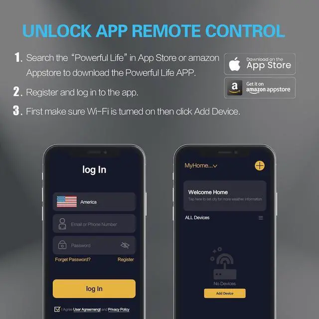 Alt view image 2 of 7 - 6 Inch Inline Duct Ventilation Smart Fan, Carbon Filter, 8 Feet Ducting and 1 Pair rope with Temperature Humidity App Control via WiFi, Voice Control with Alexa for Grow Tent, Black