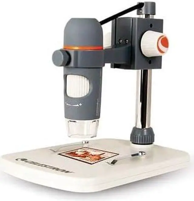 Alt view image 5 of 7 - 5 MP Digital Microscope Pro - Handheld USB Microscope Compatible with Windows PC and Mac - 20x-200x Magnification - Perfect for Stamp Collecting, Coin Collecting