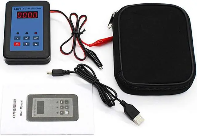 Alt view image 2 of 7 - LB78 Signal Generator, 4-20mA /0-10V/mV Current Voltage Signal Generator Signal Source Calibrator Signal Tester (LB78)