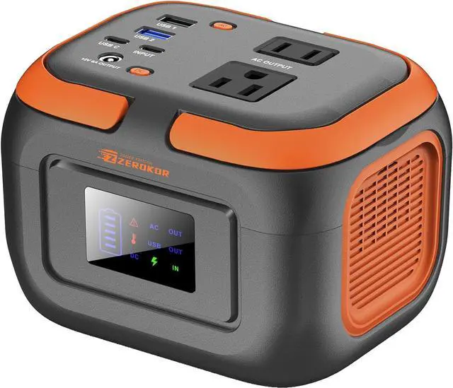 Main image of Portable Power Station 120W, 110V Power Bank with AC Outlet, Portable Generator 97.6Wh External Lithium Battery Pack with USB C Input for Camping Home Use Van Life Adventure