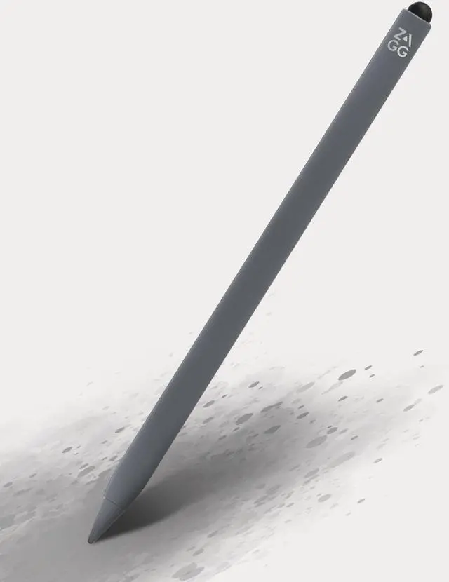 Main image of Stylus 2 - Dual-Tip, Wireless Charging, Palm Rejection, Tilt Recognition - For iPad Pro 11/12.9, Air, iPad, Mini - Gray
