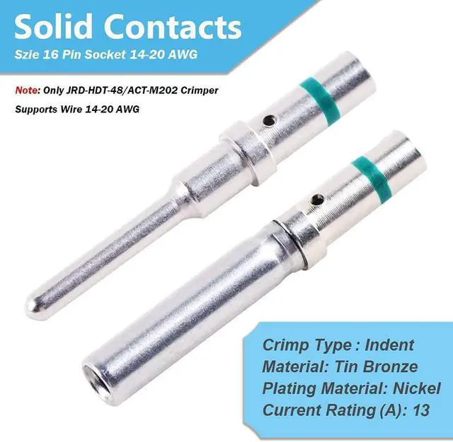 Alt view image 4 of 6 - ST6234 708 Pcs DT Deutsch Connector Kit,2 3 4 6 8 12 Pin Gray Waterproof IP67 Electrical Connector with Solid Contacts Pick Removal Tool Automotive Repair Accessory Kit