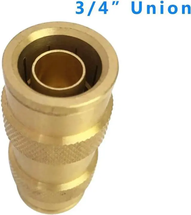 Alt view image 4 of 7 - Push to Connect Fittings 3/4 Inch Tube OD Pneumatic Fittings DOT Air Fittings Air Line Fittings Air Hose Fittings Air Compressor Quick Connect Fittings Brake Line Fittings 5pcs