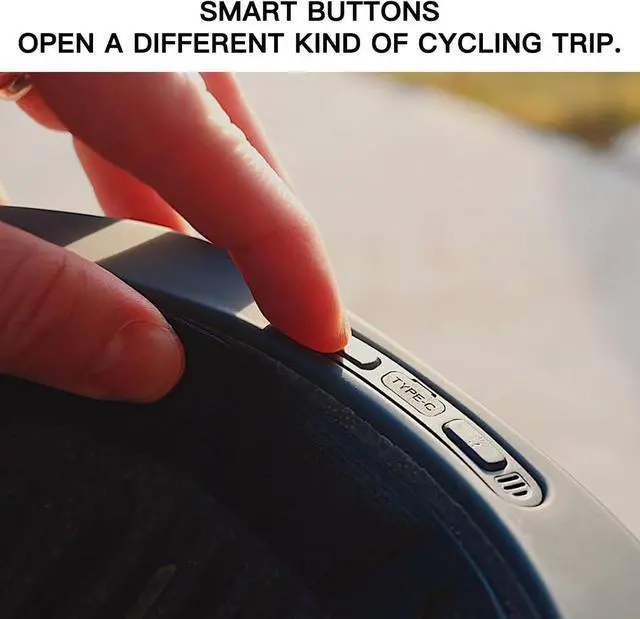 Alt view image 5 of 7 - Bike Helmet with Bluetooth, Smart Bike Helmet for Adults Men Women with Built-in Speakers, Auto Brake Blinker, Front and Rear LED Turn Signals Remote Control, Smart Cycling Helmet.