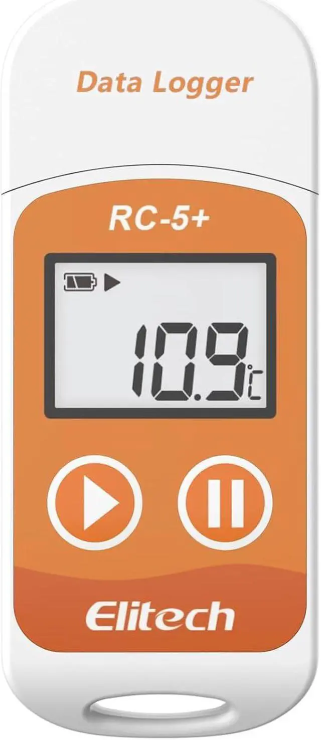 Main image of RC-5+ Digital PDF USB Temperature Data Logger Reusable Recorder Refrigerator Thermometer 32000 Points High Accuracy