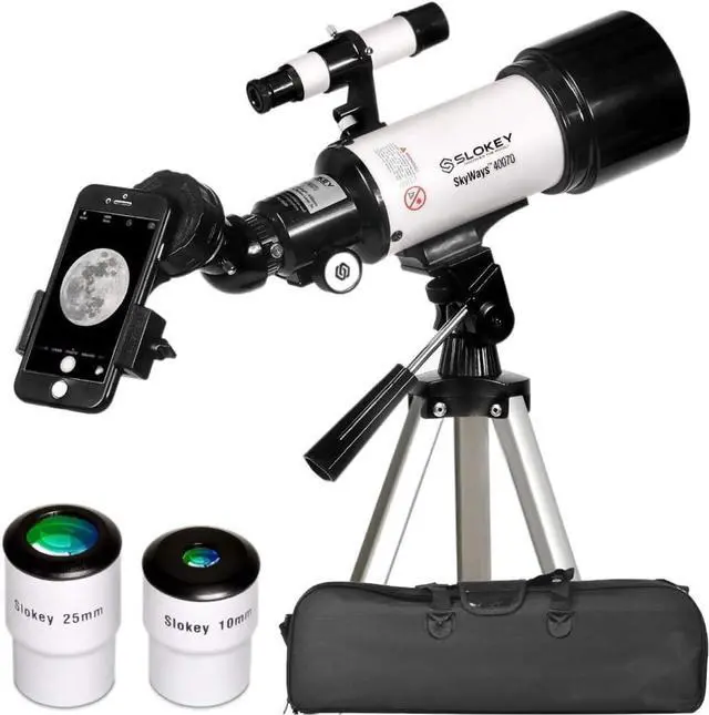 Main image of 16x-120x Refractor Telescope - Easy to Use Astronomical Telescope for Adults and Kids - Ideal for Stargazing for Kids and Beginners - Perfect for Observing Planets and Stars