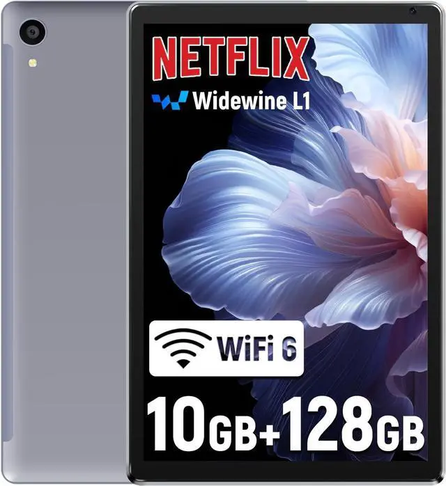 Main image of Android Tablet, 10.1 inch Tablets with 1280 * 800 IPS HD Touchscreen, Octa-Core Processor, 10GB RAM 128GB ROM, 1TB TF Card Expandable, 5G/2.4G WiFi, BT 5.0,Dual Camera, 2024 US Version