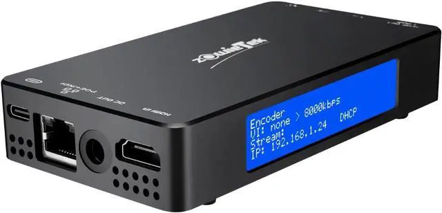 Main image of 4K HDMI Video Encoder/Decoder, ZowieBox, NDI | HX3 (Certified) Converter/Player, UVC to HDMI, Pass-Through Video Capture Recorder, SRT/RTMP(S)/RTSP, HDMI Extender, Live Streaming to YouTube