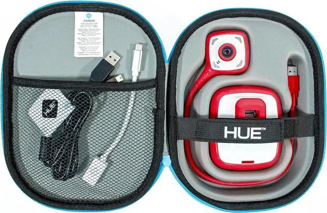 Alt view image 2 of 7 - HD Pro Flexible USB Video and Document Camera/Visualiser (Red Camera with White Carry Case)