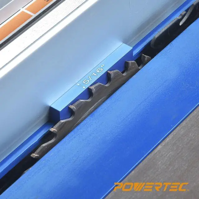 Alt view image 3 of 7 - Setup Blocks Height Gauge 15pc Set, Router Table Setup Bars w/L Square 3pc, Machinist Square for Router Fence, Table Saw Blade, Band Saw, Drill Press (72052)