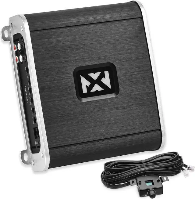 Main image of VAD10001 Monoblock 1-Ch Class D Amplifier 2000W Max, 1000W RMS High Power, 1/2/4-ohm Stable, Low Pass X-Over, Bass Boost, Remote Subwoofer Bass Knob, for Car/Truck/Marine/UTV/Motorcycle
