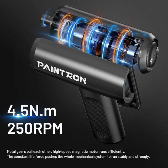 Alt view image 2 of 6 - Electric Screwdriver Set,4V Cordless Rechargeable Screwdriver with 4.5 N.m Torque, 1500 mAh Battery USB-C, LED Light, 12 Bits for Furniture/Electrical Repairs