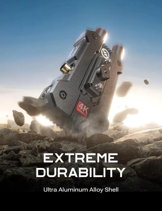 Alt view image 7 of 7 - 4K Wireless Transmitter Receiver 5G SDI HDMI Video Transmission System, 4Kp30/1080p60, Support 23.98/29.97/59.94 FPS SDI Out, 450FT Los Range 66ms Latency, 4 App Monitoring (1TX+1RX)