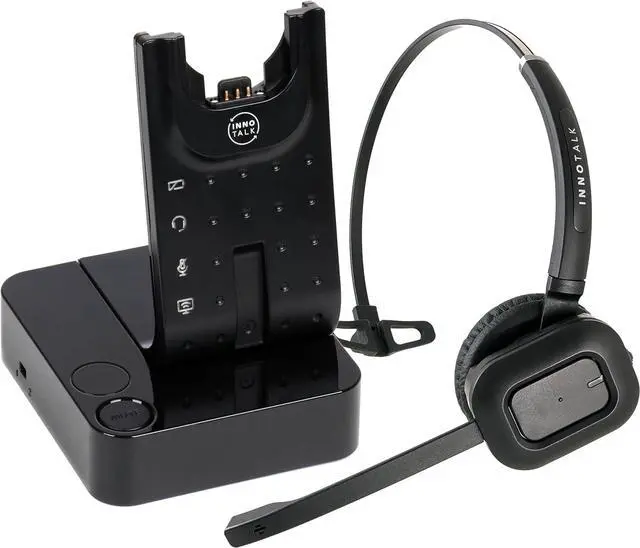 Main image of Polycom Phone Wireless Headset Compatible with Poly Polycom VVX300, VVX310, VVX400, VVX410 and Any VVX Model with Remote Answering Cable (Pioneer)