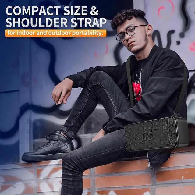 Alt view image 7 of 7 - Tech Karaoke Microphone Machine Kids Adults, Karaoke Machine Bluetooth Sound Effects, Bluetooth Wireless Speakers Karaoke Machine LED Light TF Card/USB Portable Home Party Outdoor/Indoor, Black