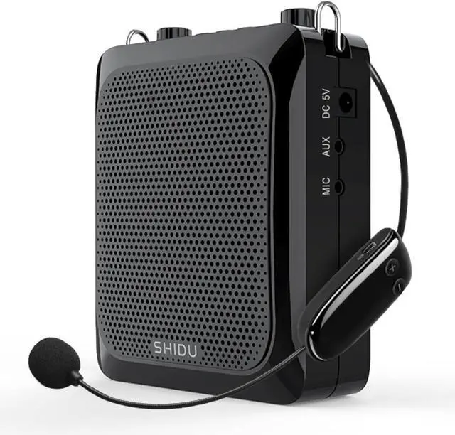 Main image of Wireless Voice Amplifier Bluetooth, Microphone Amplifier Wireless 25 Watt Sound System Portable with Mic, 2000mAh Rechargeable Lithium Battery for Teachers/Tour Guide S28