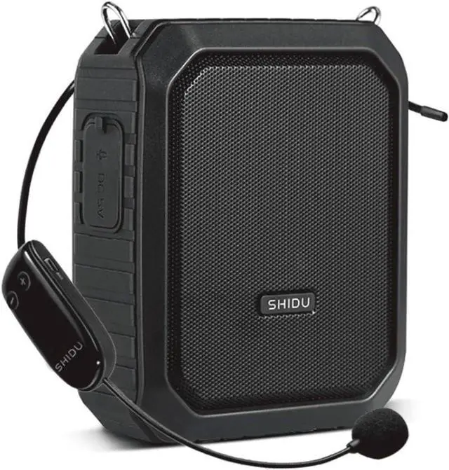 Main image of Voice Amplifier Wireless for Teachers, 18W Personal PA System Ultra-Portable Megaphone with Wireless Microphone Headset, IPX5 Waterproof 5.0 Bluetooth Voice Amplifier Speaker - Indoor & Outdoor