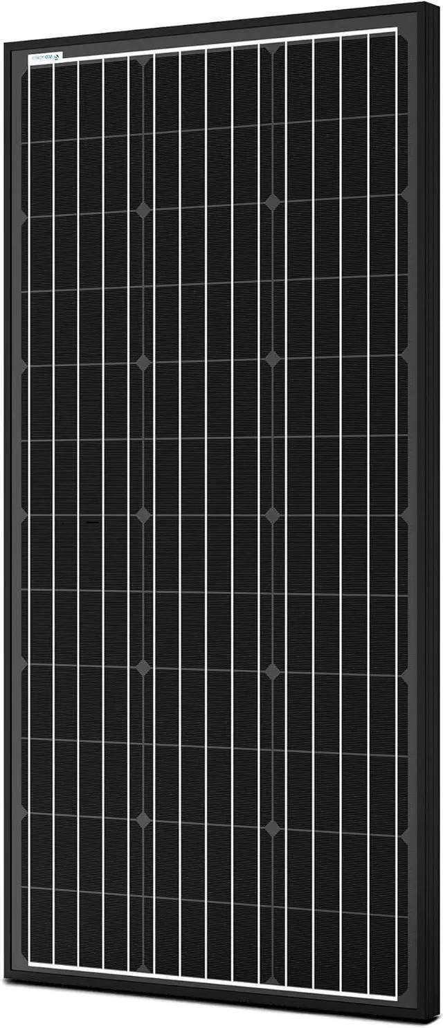 Alt view image 3 of 6 - 200 Watt 12V Monocrystalline Solar Panel with Solar Connectors, High Efficiency Module PV Power for Battery Charging Boat, Caravan, RV and Any Other Off Grid Applications(1 Pack)