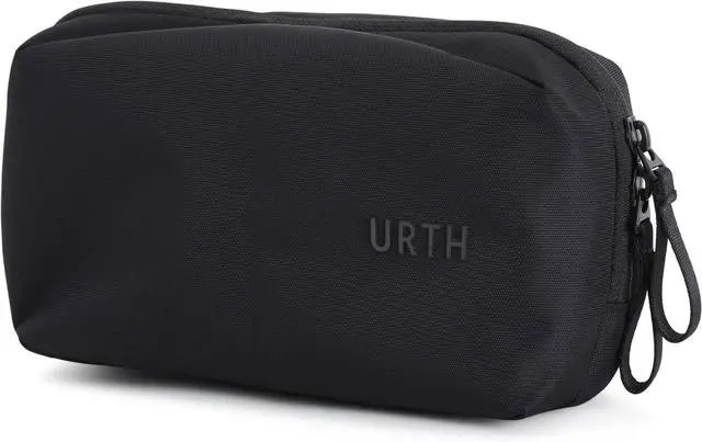 Alt view image 2 of 7 - Tech Organiser - Water Resistant, Recycled Electronics Travel Case, Cable Organiser Bag for Cords, Charger, Phone, Camera Accessories in Black