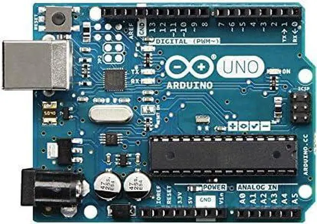 Alt view image 4 of 7 - Arduino Uno Starter Kit - Includes Arduino Uno R3 Board, 190+ Electronics Components, Breadboard, Jumper Wires, DC Motor, Servo, Relay, Full-Color 72 Page Manual [190+ Pieces]