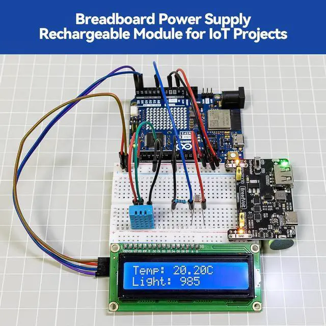 Alt view image 7 of 7 - Elite Explorer Kit with Original  Uno R4 WiFi, RoHS Compliant, Bluetooth IoT ESP32 IIC LCD1602 OLED, Super Starter Kit, Online Tutorials & Video Courses for Beginners & Engineers